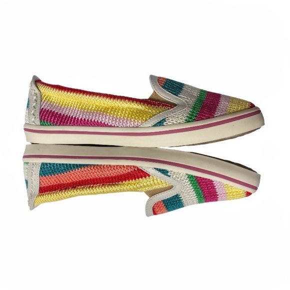 NWT The Sak Cadenza Womens Beach Stripe Fabric Slip On Flats Size 7.5 - Picture 15 of 16